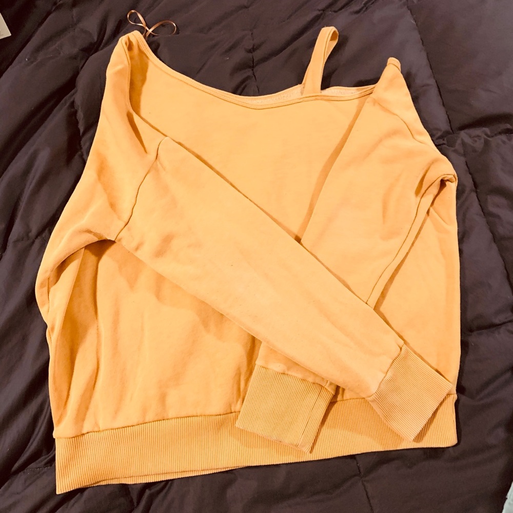 Cold Shoulder Crew Neck